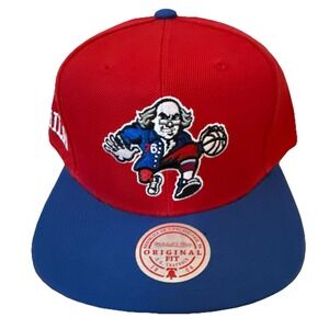 Philadelphia 76ers Mitchell & Ness Original Fit Benjamin Franklin Snapback Hat
